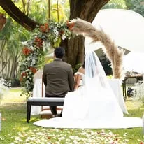 Ceremonia al aire libre